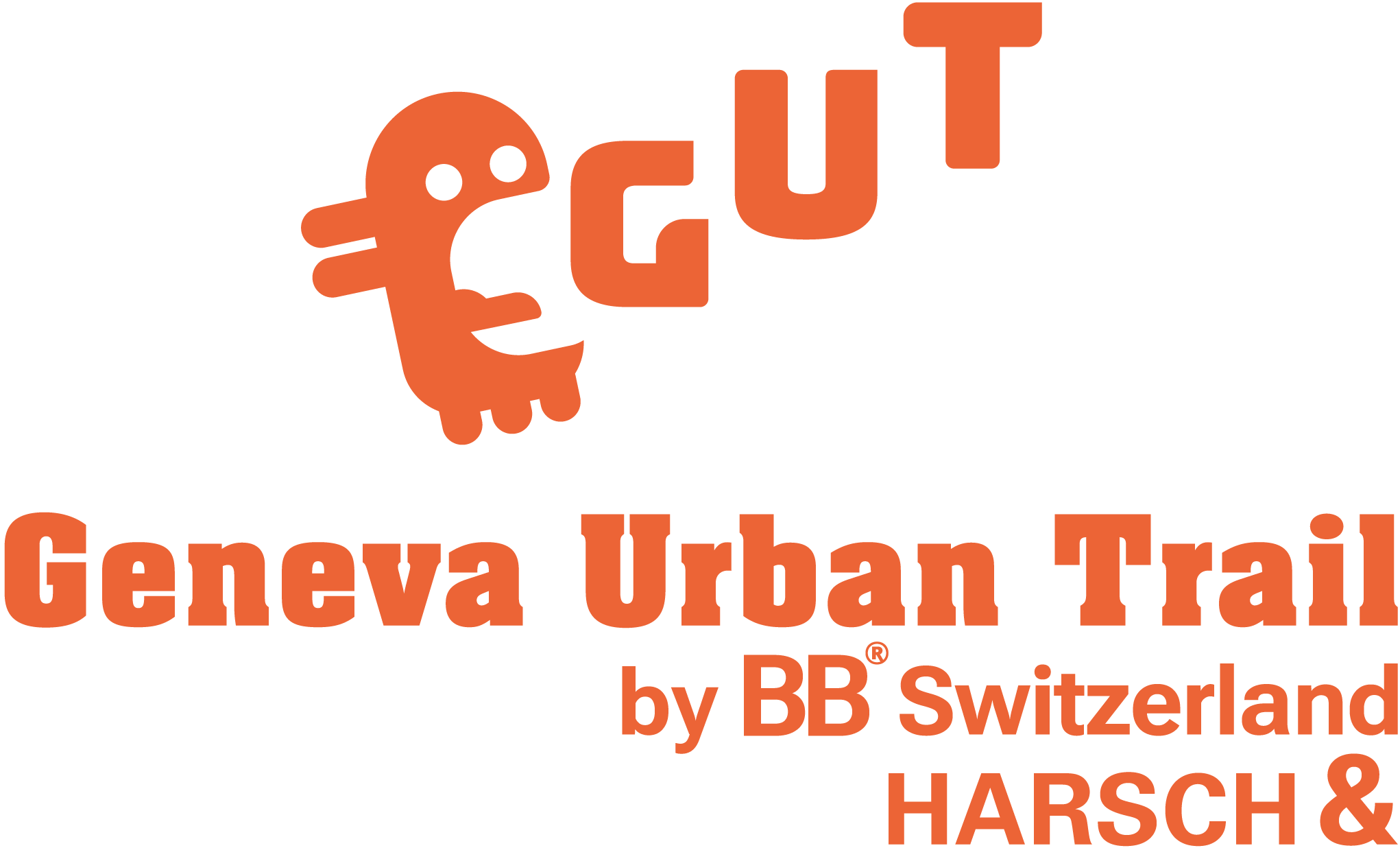 Geneva Urban Trail by BB® Switzerland & HARSCH logo